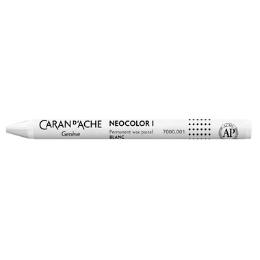 CARAN D'ACHE Wachsmalkreide Neocolor 1 7000.001 weiss