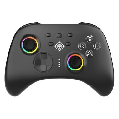 DELTACO Controller GAM-184 Wireless 3-in-1 Schwarz