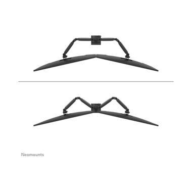 NEOMOUNTS Bras pour écran DS60-600BL2 jusqu’à 8 kg – Noir