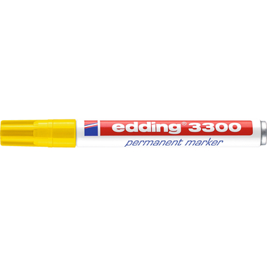 EDDING Permanent Marker 3300 1-5mm 3300-5 gelb