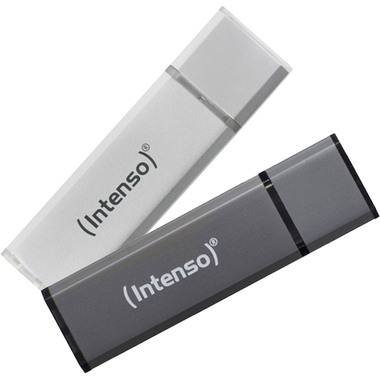 INTENSO USB-Stick Alu Line 32GB 3521480 USB 2.0 double pack