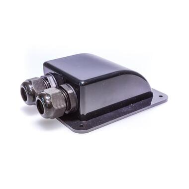 Swaytronic Connection Box-Solar double, Black