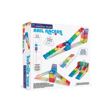 Magna-Tiles Rail Racers 33 Pieces