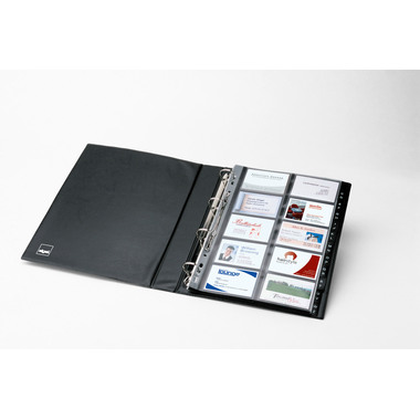 SIGEL Class. cartes visite 325x270mm VZ301 A-Z pour 400 cartes