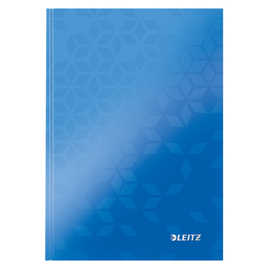 LEITZ Carnet WOW A5 46281036 quadril., 90g blau