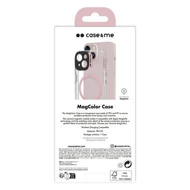 Hülle kompatibel mit MagSafe für iPhone 15 Plus | case&me