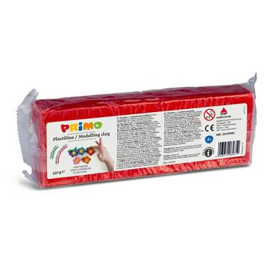 Primo Modeling Clay 550 g, Red