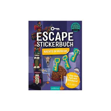 Buchzentrum Escape-Stickerbuch: Notte al museo 32 pagine