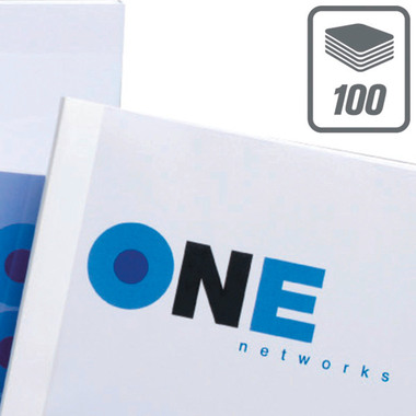 GBC Cartellina rilegatura 3mm A4 IB370021 bianco 100 pezzi