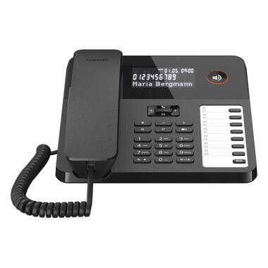 Gigaset Téléphone de bureau DESK 600 Noir