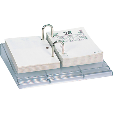 BIELLA Base per blocco calend. 88070503U Polystyrol transp. 18.5x16cm