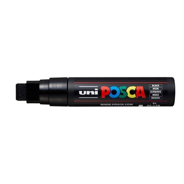 POSCA Marker 15mm PC-17K BLACK schwarz