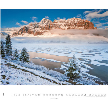 WEINGARTEN Calendario 2026 3312191+26 Kanada DE 55x46cm