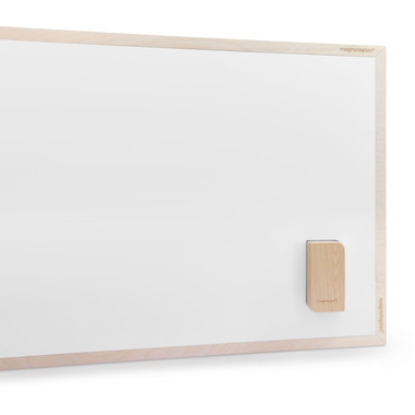 MAGNETOPLAN Tafellöscher, magnetisch 1228549 Wood Series,Birke 60x112x22mm