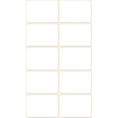 AVERY ZWECKFORM Etiquettes 38×29mm 3078 blanc 40 pcs.