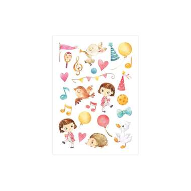 Set di tatuaggi Papierdrachen fate e troll