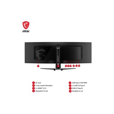 MSI Monitor MPG 491CQPDE QD-OLED