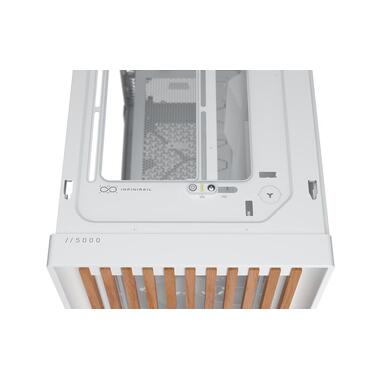 Corsair FRAME 5000D WOOD RS Case Mid Tower White