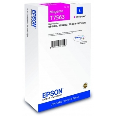 EPSON Cart. d'inchiostro L magenta T75634N WF 8010/8090 1500 pagine