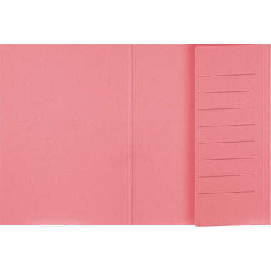 BIELLA Einlagemappe m. Klappe A4 25040145U rot 240g/m2 50 Stück