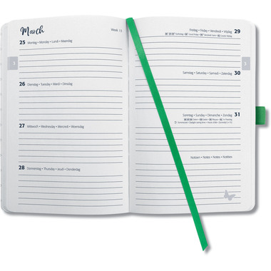 JOLIE Agenda Beauty 2026 J6355 1W/2S green jungle fever ML A5