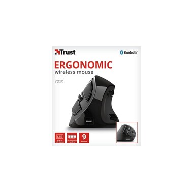 Trust Souris ergonomique Voxx Rechargeable
