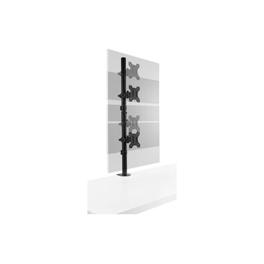 Kensington Braccio doppio per monitor verticale fino a 9 kg – Nero