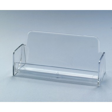 SIGEL Espositore per bigl. da visita VA120 trasp., per 50 bigl. 97x85mm