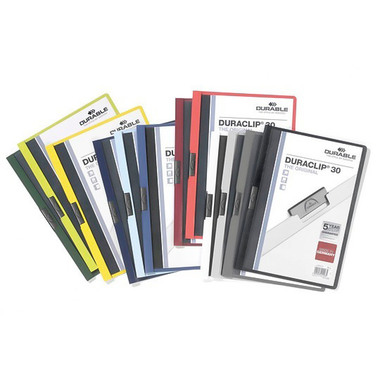 DURABLE Klemmhefter DURACLIP 30 220028 für 30 Blatt A4 nachtblau