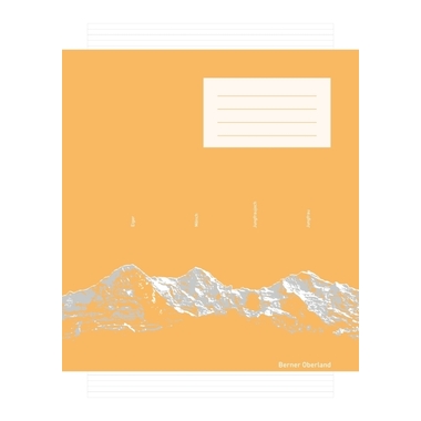 INGOLD-BIWA Cahier A4 02.0420.124 blanc 90g 4mm ligné RR