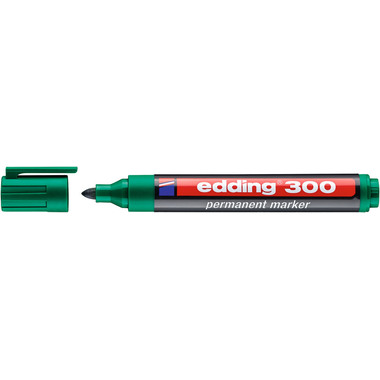 EDDING Permanent Marker 300 1,5-3mm 300-4 grün