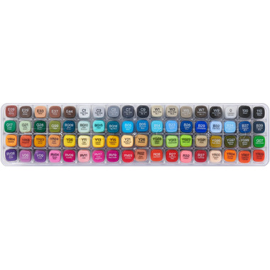 COPIC Marker Classic 20075160 Set A, 72 Stück