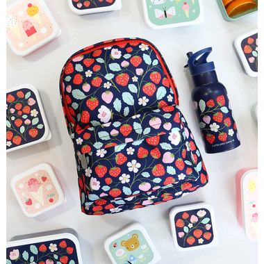 ALLC Petit sac à dos Fraises BPSTBU71 23.5x30x10cm