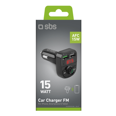 Chargeur de voiture avec connexion sans fil | SBS