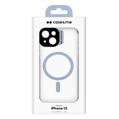 Coque compatible MagSafe pour iPhone 15 | case&me