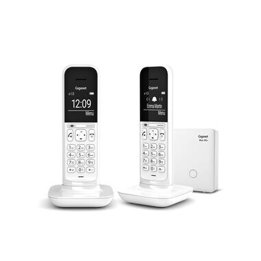 Gigaset Téléphone sans fil CL390A Duo  Tundra White