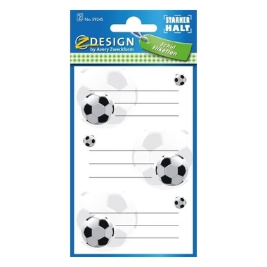 Z-DESIGN Sticker 59245 football 3 pcs.