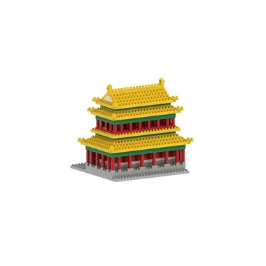 BRIXIES building block model Lama Temple made of 570 building blocks