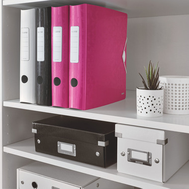 LEITZ Classeur WOW Active 180° 6.5cm 11070023 pink A4