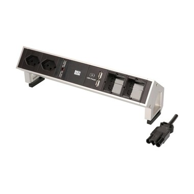 Bachmann multipresa da tavolo DESK 2 2x T13, 2x ABD