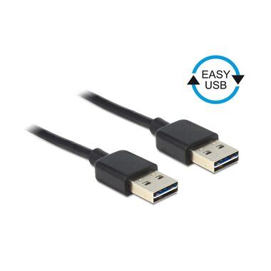 Delock Câble USB 2.0 EASY-USB USB-A - USB-A 2 m