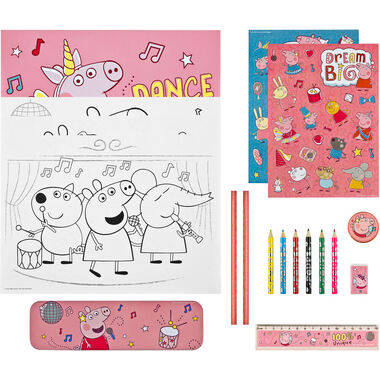 UNDERCOVER Borsa porta cancelleria in pv PIPA4055 Peppa Pig