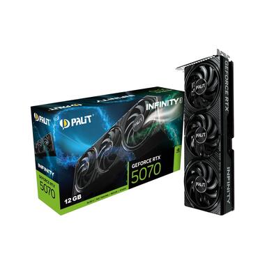 Palit Carte graphique GeForce RTX 5070 Infinity 3 12 GB GDDR7