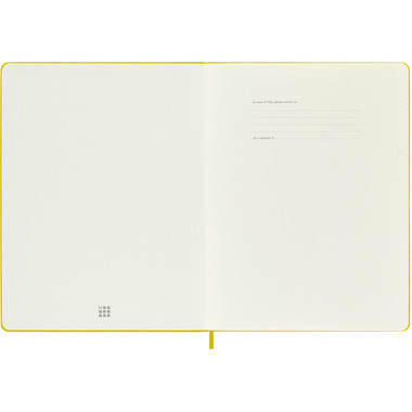 MOLESKINE Taccuino Color 25x19cm 56598853056 giallo, rigato, 192 p., HC