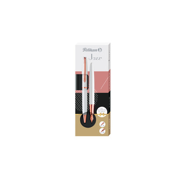 PELIKAN Stylo plume&stylo bille 821865 Jazz Noble Elegance Pearl