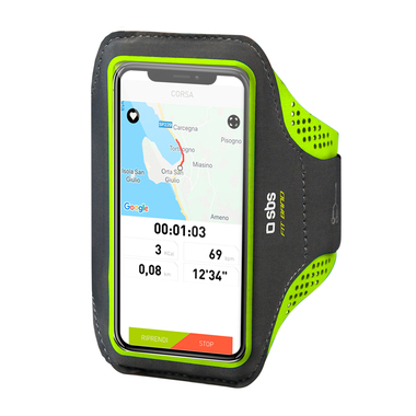 Universal mobile phone holder armband