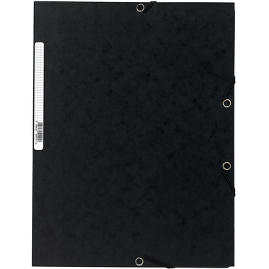 EXACOMPTA Gummibandmappe A4 55501E schwarz