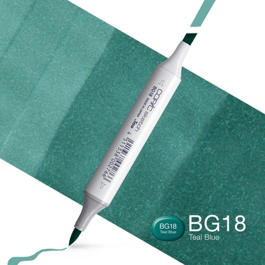 COPIC Marker Sketch 2107556 BG18 - Teal Blue