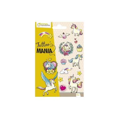 Avenue Mandarine Kits de tatouage Tattoo Mania Licorne/magie