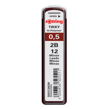 ROTRING Mines 2B S0312630 0,5mm 12 pcs.
